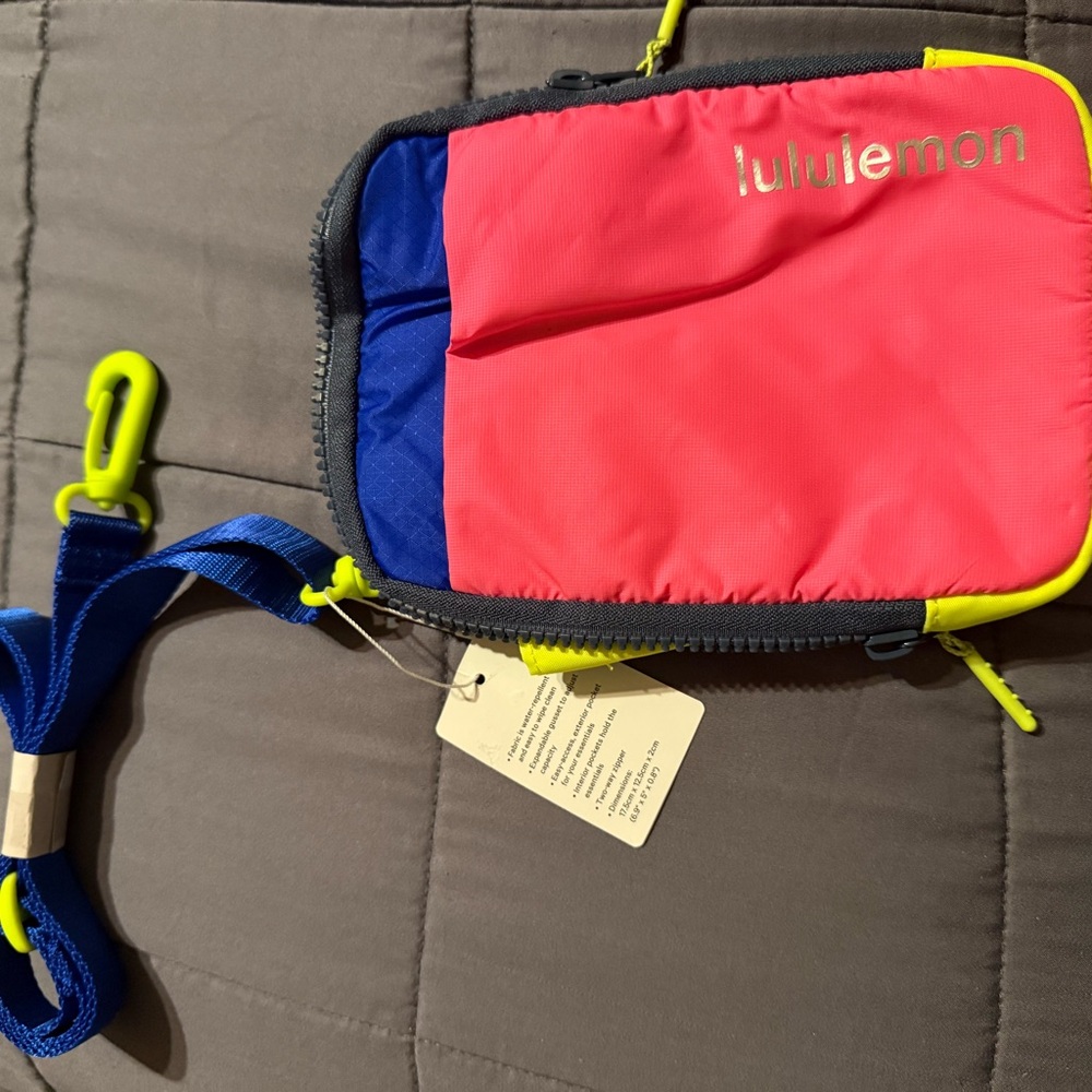 Lululemon Athletica Pink and Blue Sporty Bags